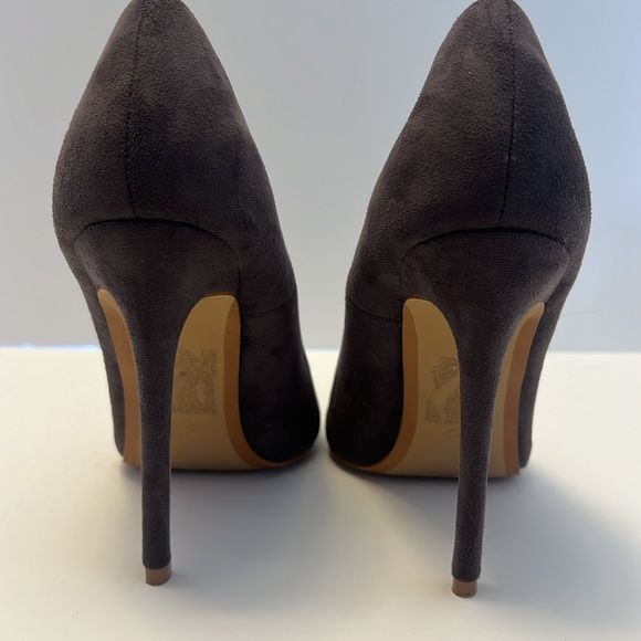 Stiletto Dark grey, suede heels - Picture 5 of 12